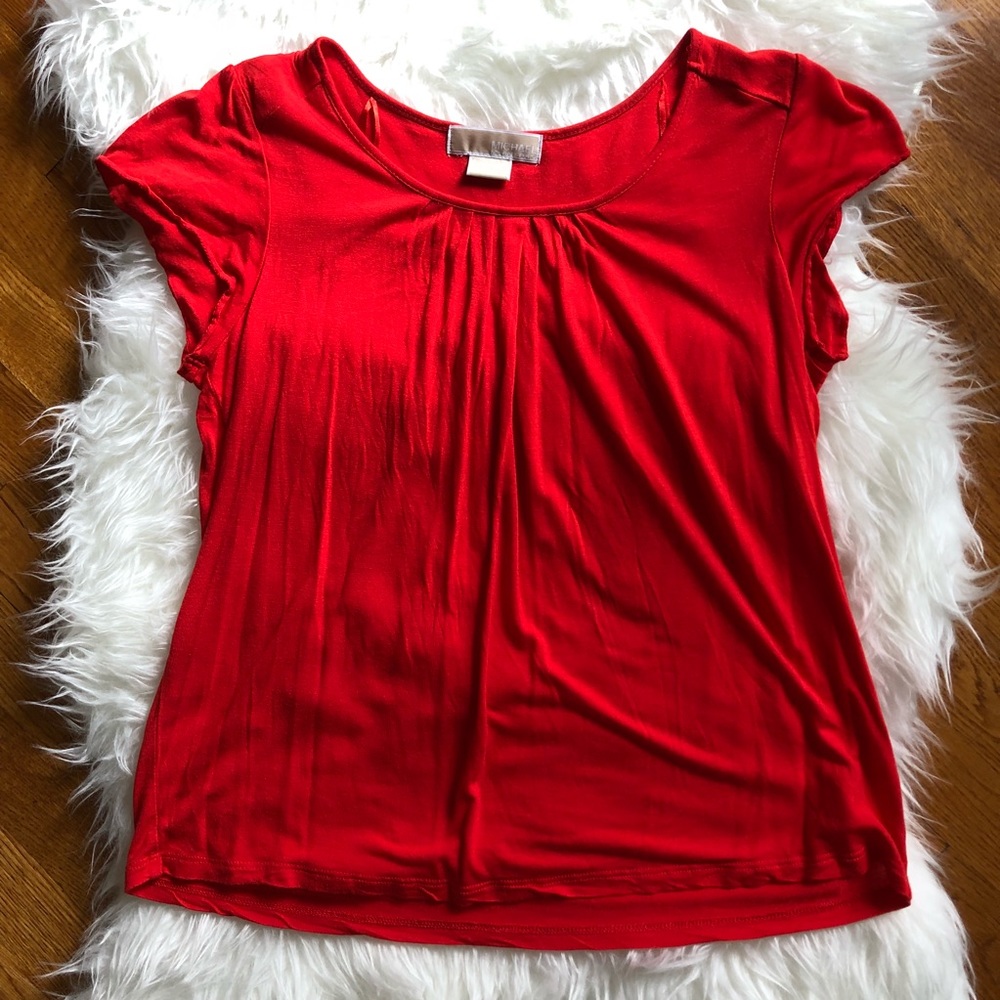 Red Michael Kors Top, size SP
